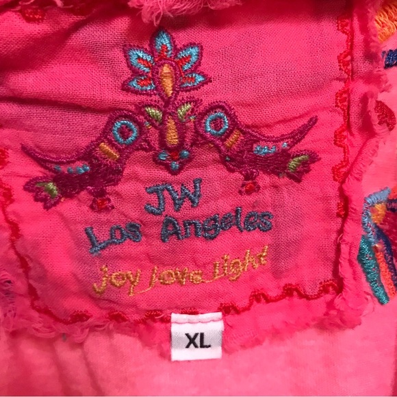 Johnny Was Pink Handkerchief Tank NWT! - Picture 5 of 5